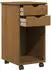 vidaXL Rollschrank massives Kiefernholz, honigbraun, 34x39x65,5cm
