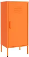 vidaXL Lagerschrank Orange 42,5x35x101,5 cm Stahl