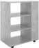 vidaXL Rollschrank betongrau 60x35x75cm Holzwerkstoff (808453)