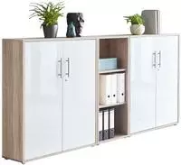 Schrankwand Office Edition abschliessbarer Aktenschrank B&uuml;roschrank B&uuml;rom&ouml;bel