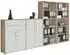 BMG Office Edition Set 21 Schrankwand Eiche Sonoma/weiß matt 337,6cm (VKE.ESWM-SW-SET21)