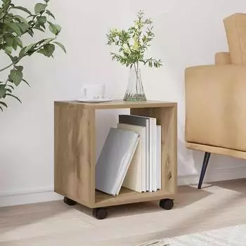 vidaXL Rollschrank Artisian-Eiche 37x33x42,5cm Holzwerkstoff