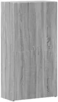 vidaXL Aktenschrank Grau Sonoma 60x32x115 cm Holzwerkstoff