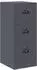 vidaXL Aktenschrank anthrazit 44x50x106,5cm Kaltgewalzter Stahl (891600)