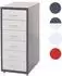 MCW Preston T851-6 Rollcontainer 6 Schubladen, dunkelgrau/weiß, Metall (800000644049)