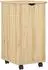 vidaXL Rollcontainer Massivholz Kiefer 34x39x65,5cm