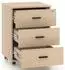 Selsey Odelis Rollcontainer 3 Schubladen, Eichenholzoptik (MM5903025077499)
