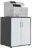 Mid.you Aktenschrank Office Edition 2 Fächer, 54x74x50cm, anthrazit/weiß (001067015615)