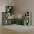 Livinity Piave Universalschrank grün, 1 Tür, Holzwerkstoff, 30,2x120x40cm (800001620106)