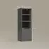 Livinity Piave Universalschrank anthrazit/Sonoma Eiche, 1 Tür (58759)