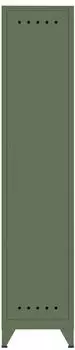 Bisley Fern Locker Stahlschrank 3 Fachböden, olivgrün, 38x51x180cm (FERLOC3S623)