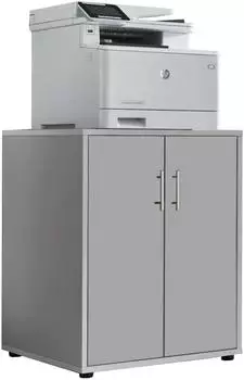 Mid.you Office Edition Aktenschrank hellgrau, Holzwerkstoff, 54x74x50cm (001067015622)