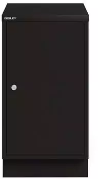 Bisley MultiDrawer Ablageschrank Fl&uuml;gelt&uuml;r rechts, 670x349x432mm, schwarz (LS29R633)