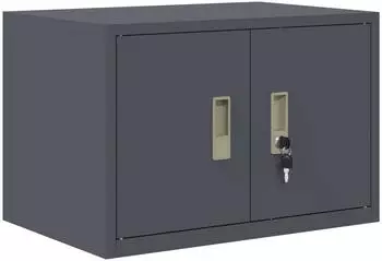 vidaXL Aufbewahrungsschrank anthrazit 60x40x40cm Stahl