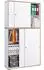 VCM Salia Schiebetürenschrank 5 OH, 100x183cm, weiß