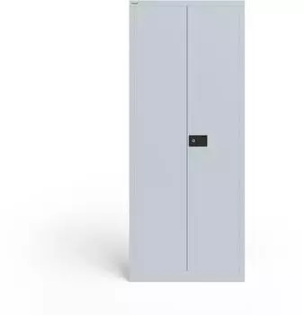Bisley Universal Fl&uuml;gelt&uuml;renschrank Metall, abschlie&szlig;bar, lichtgrau, 5 OH (E782B84S645)