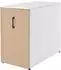 MCW Aktenschrank Q27 weiß, Holzfront, Metall 74x43x80cm (101822)