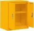 vidaXL Aufbewahrungsschrank senfgelb 60x40x70cm Stahl