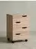 KADIMA DESIGN Rollcontainer Sonoma 3 Schubladen, 40x60x40cm (4255632586941)