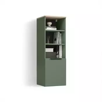 Livinity Piave Universalschrank mit einer T&uuml;r, gr&uuml;n, Holzwerkstoff (800001620038)