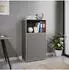 VCM Salia Aktenschrank 3-fach, Drehtüren, 60x33x110cm, anthrazit