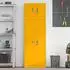 vidaXL Aktenschrank 2 Stk. senfgelb 60x40x180cm Stahl