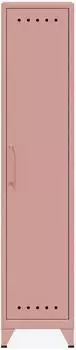 Bisley Fern Locker Garderobenschrank 3 Fachb&ouml;den pastellpink, 38x51x180cm (FERLOC3S620)