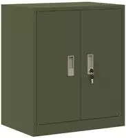 vidaXL Aufbewahrungsschrank Olivgr&uuml;n 60 x 40 x 70 cm Stahl