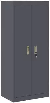 vidaXL Aufbewahrungsschrank anthrazit 60x40x140cm Stahl (891738)