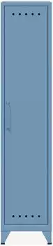 Bisley Fern Locker Stahlspind 3 Fachb&ouml;den, blau, 38x51x180cm (FERLOC3S605)