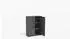 Mid.you Office Edition SW SET 8 Aktenschrank anthrazit, 6 Fächer, 212,9x113,6x33cm (001067017501)