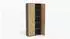 Mid.you Office Edition SW SET 10 Aktenschrank, Anthrazit/Eiche, 12 Fächer, 212,9x185,6x33cm (001067017702)