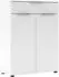 Innostyle SANTORIN Büroschrank weiß/Klarglas 80x110cm (50 61 WW 10)