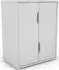 byLIVING Belfast Aktenschrank 2 Türen, weiß, 60x76,5x37cm