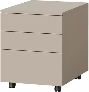 Mirjan24 Lorin Lo15 Rollcontainer 3 Schubladen, Kaschmir (800001816925)