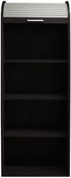M&ouml;bel direkt online Mister Office Rolloschrank schwarz/wei&szlig;, 3 F&auml;cher, 69x192x44cm (780-RL_69-192)