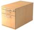 Ahorn: Hammerbacher TC20 Rollcontainer mit Hängeregister und Relinggriff