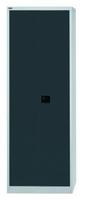 Bisley Fl&uuml;gelt&uuml;renschrank Universal, 4 Fachb&ouml;den, 5 OH, B 600 mm, Farbe Korpus l