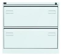 Bisley LIGHT H&auml;ngeregistraturschrank, doppelbahnig, DIN A4, 2 HR-Schubladen,...