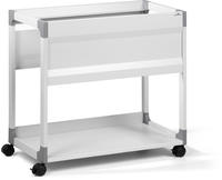 DURABLE H&auml;ngemappenwagen Trolley 90 378410 700x710x440mm grau