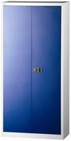 Bisley Fl&uuml;gelt&uuml;renschrank Universal, 4 Fachb&ouml;den, 5 OH, Farbe Korpus lichtgrau,