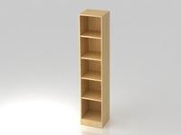 HAMMERBACHER Aktenregal Unni SE1 ahorn 40,6 x 40,0 x 200,4 cm, 1 St.