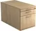 Bogengriff: Hammerbacher SOLIDO Rollcontainer Eiche
