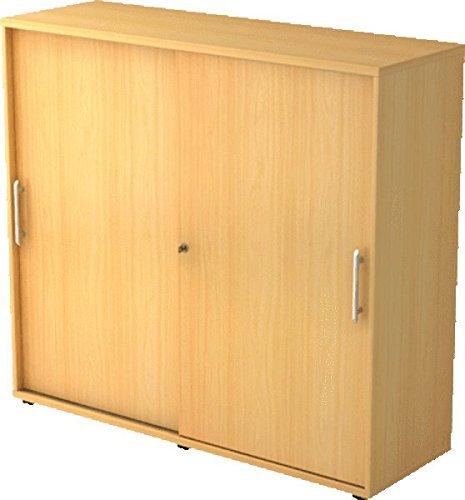 Hammerbacher STS Aktenschrank Buche/Buche 120cm/3OH Relinggriff