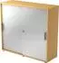 Buche/silber 120cm/3OH Streifengriff 1753S/6/S/SG: Hammerbacher STS Aktenschrank V1753S/6/S