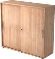 Hammerbacher Schiebet&uuml;renschrank Serie 9 3OH BxTxH 120x40x110cm Griff RE