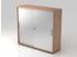 Bogengriff: Hammerbacher STS Aktenschrank Nussbaum/silber 120cm/3OH