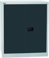 Bisley Fl&uuml;gelt&uuml;renschrank Universal, 1 verzinkter Fachboden, 2 OH, Farbe Korpus