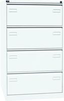 Bisley LIGHT H&auml;ngeregistraturschrank, doppelbahnig, DIN A4, 4 HR-Schubladen, Far