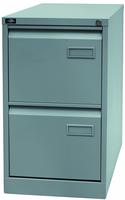 Bisley LIGHT H&auml;ngeregistraturschrank, einbahnig, DIN A4, 2 HR-Schubladen, Farbe